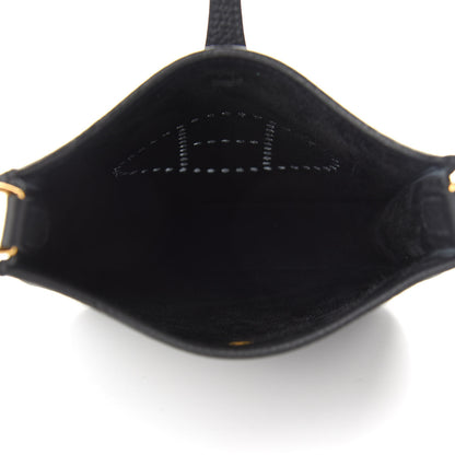 Hermes Taurillon Clemence Evelyne TPM Black 4 of 8