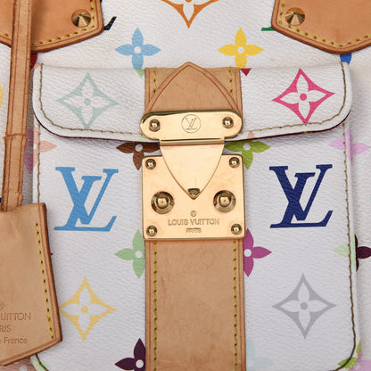 Louis Vuitton Monogram Multicolor Speedy 30 White 9 of 14