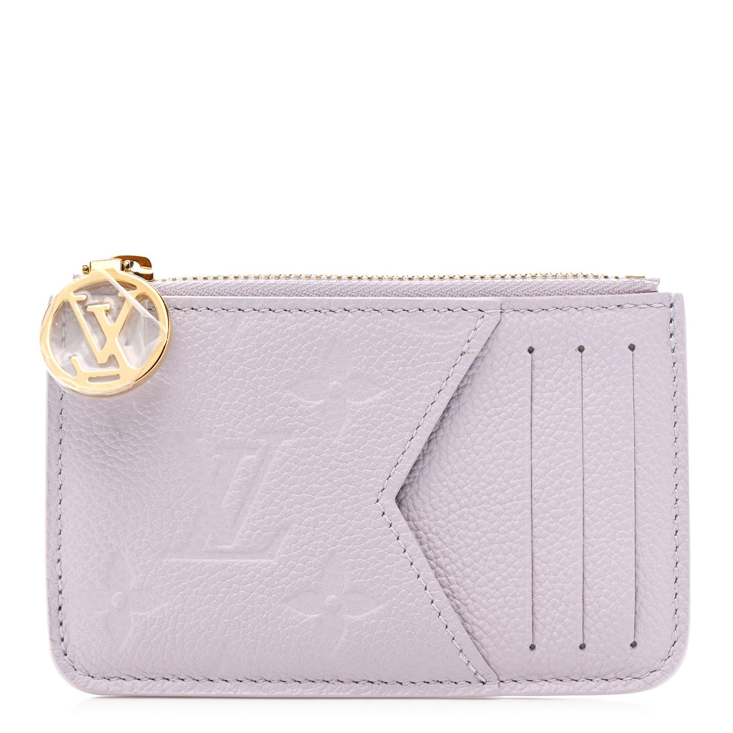 Empreinte Monogram Zipped Romy Card Holder Misty