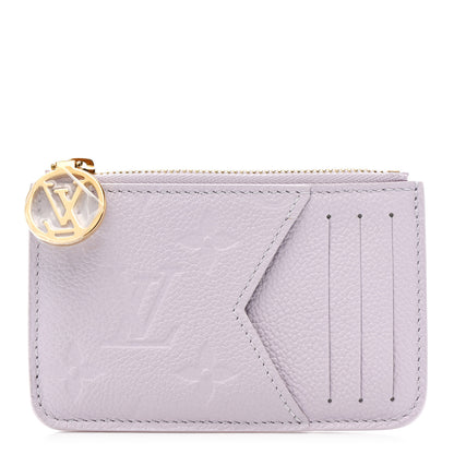Louis Vuitton Empreinte Monogram Zipped Romy Card Holder Misty 1 of 7