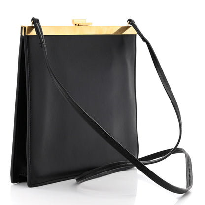 Celine Smooth Calfskin Mini Clasp Bag Black 3 of 11