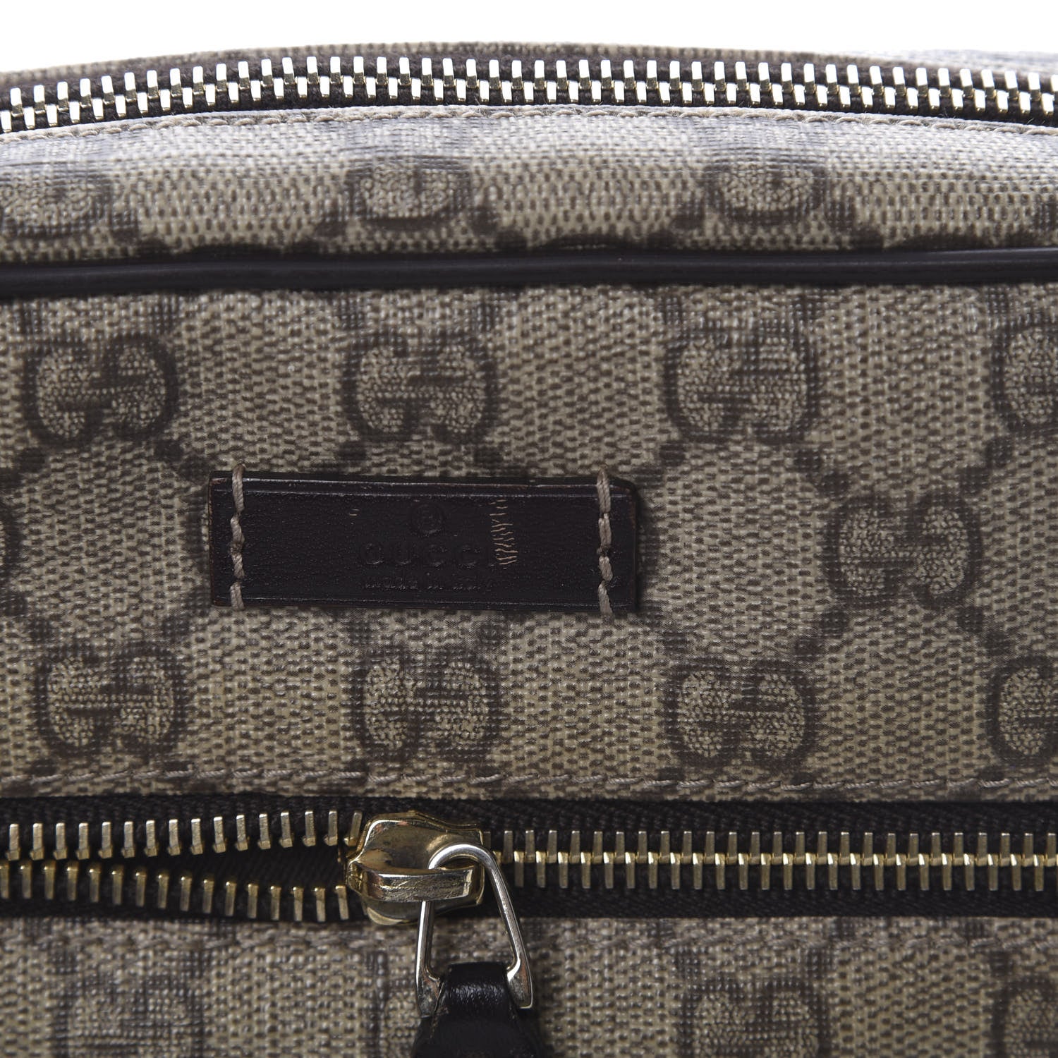 Gucci GG Plus Monogram Small Shoulder Bag Dark Brown 12 of 12