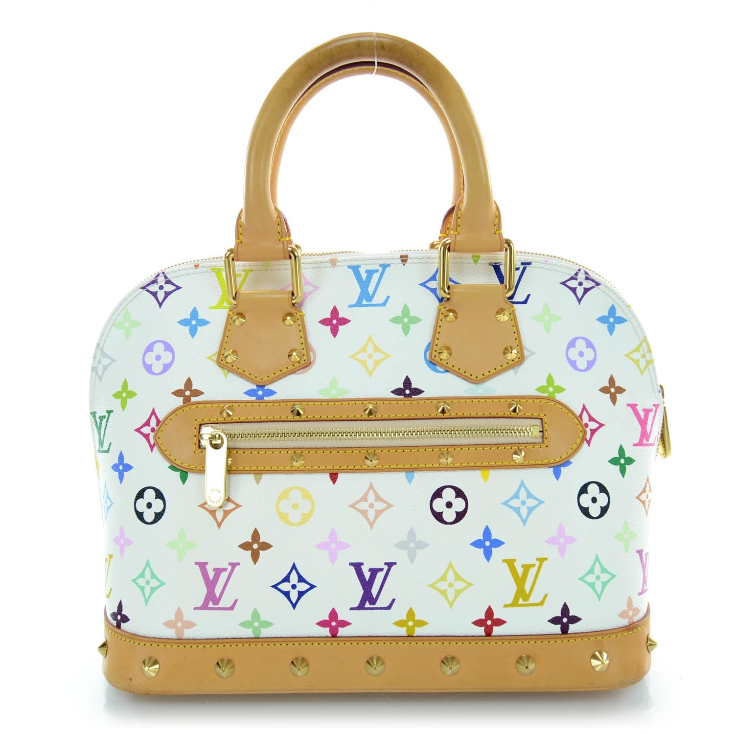 Louis Vuitton Monogram Multicolor Alma White 1 of 9