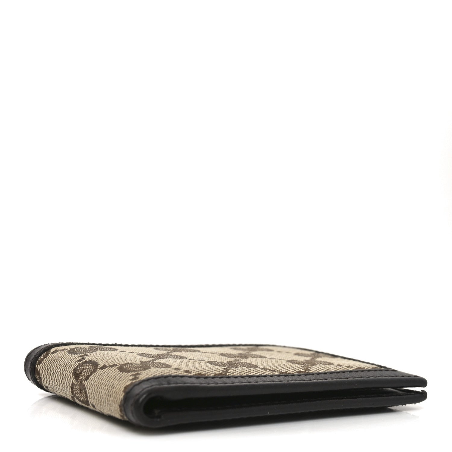 Gucci Monogram Mini Bi-Fold Wallet Brown Dark Brown 1861717