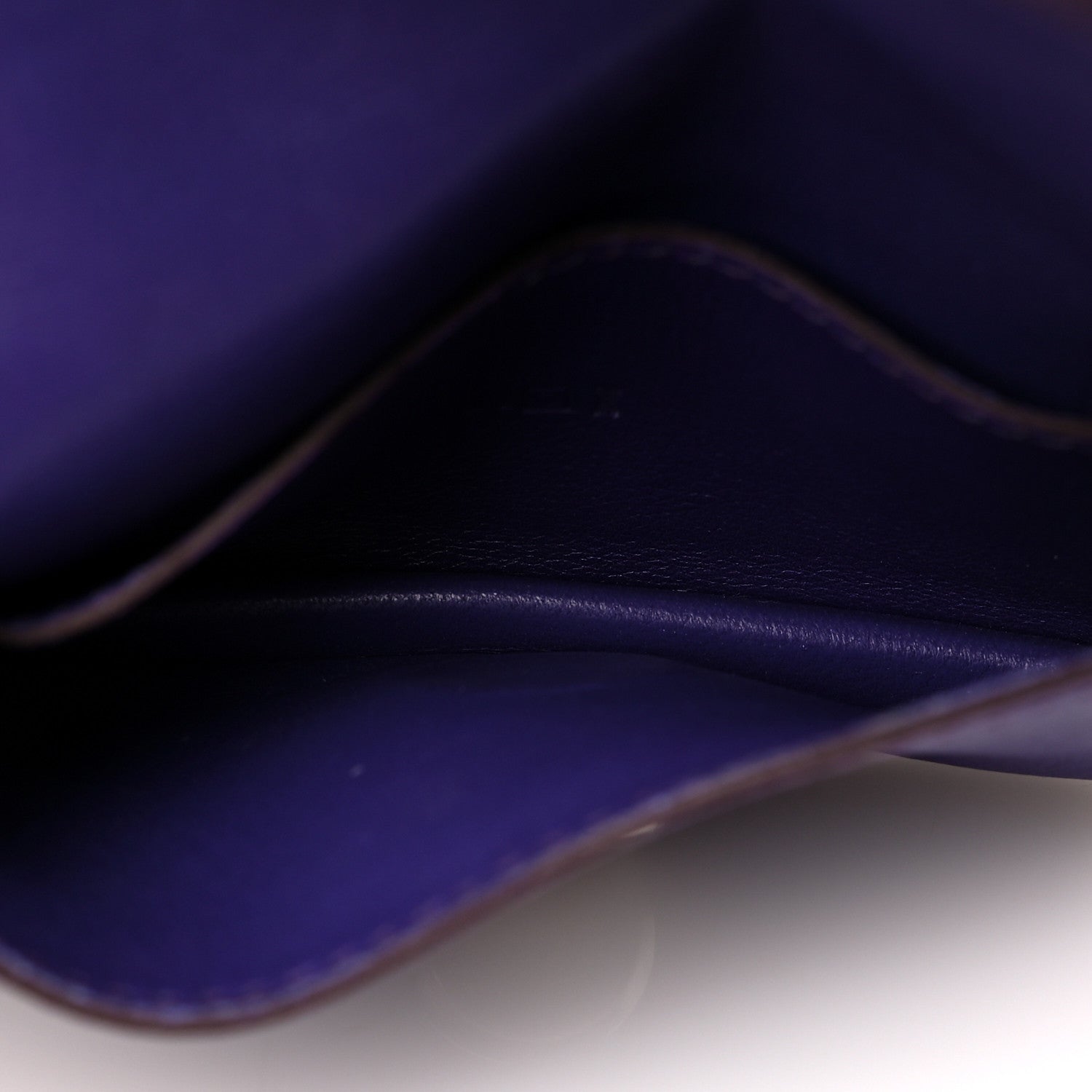 Hermes Evercolor Dogon Card Case Violet 5 of 9