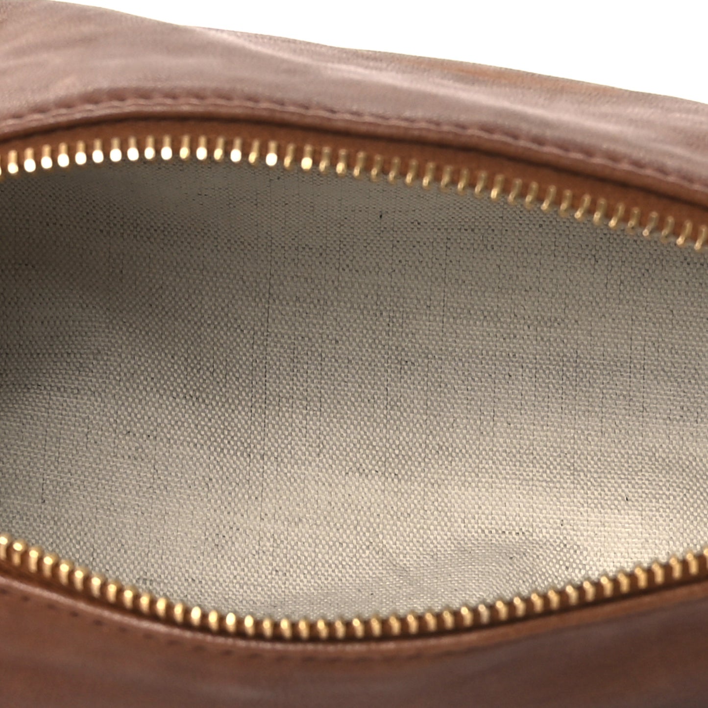 Nappa Aviator Mini Pouch Rovere