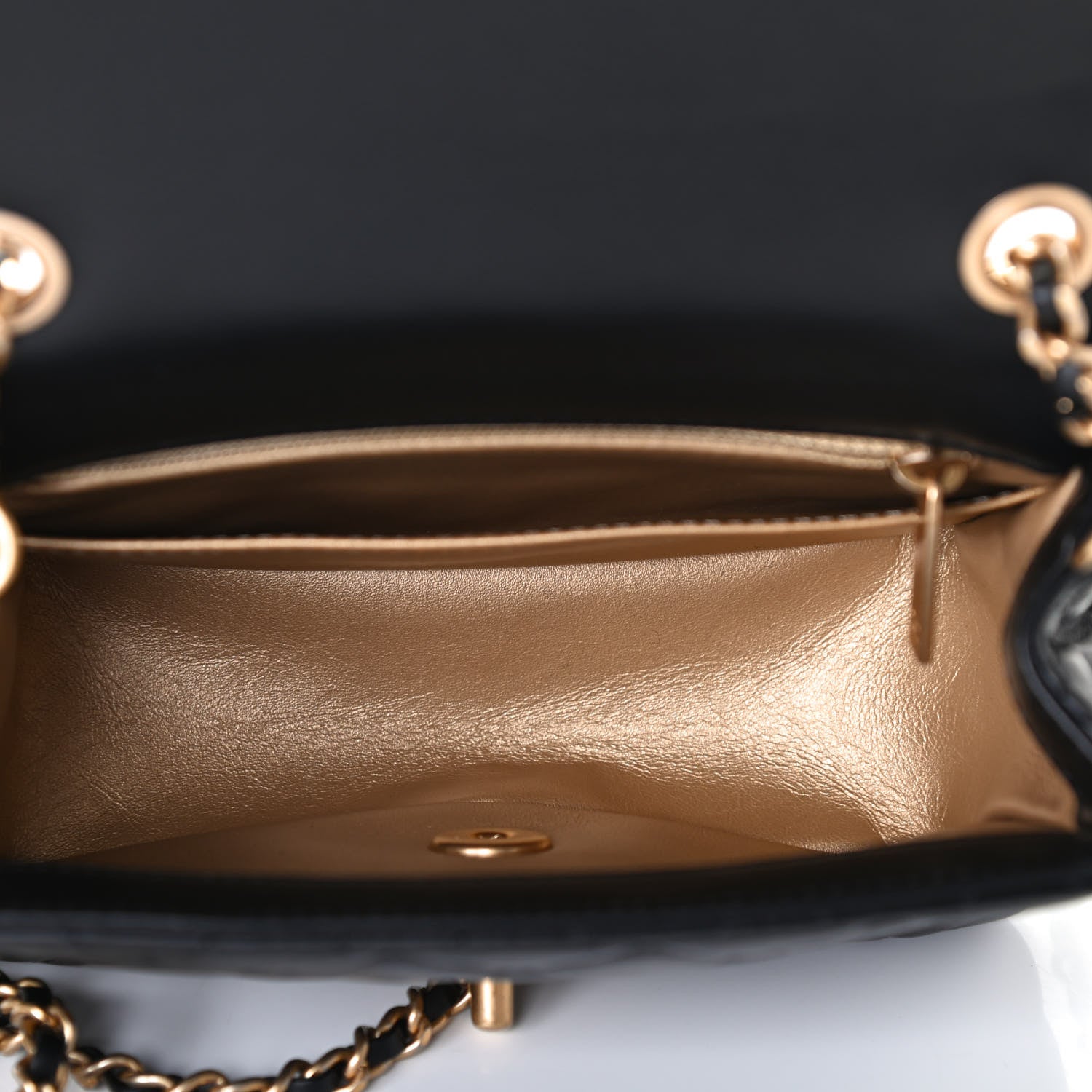 Chanel Lambskin Quilted Mini Pearl Crush Flap Black 4 of 4