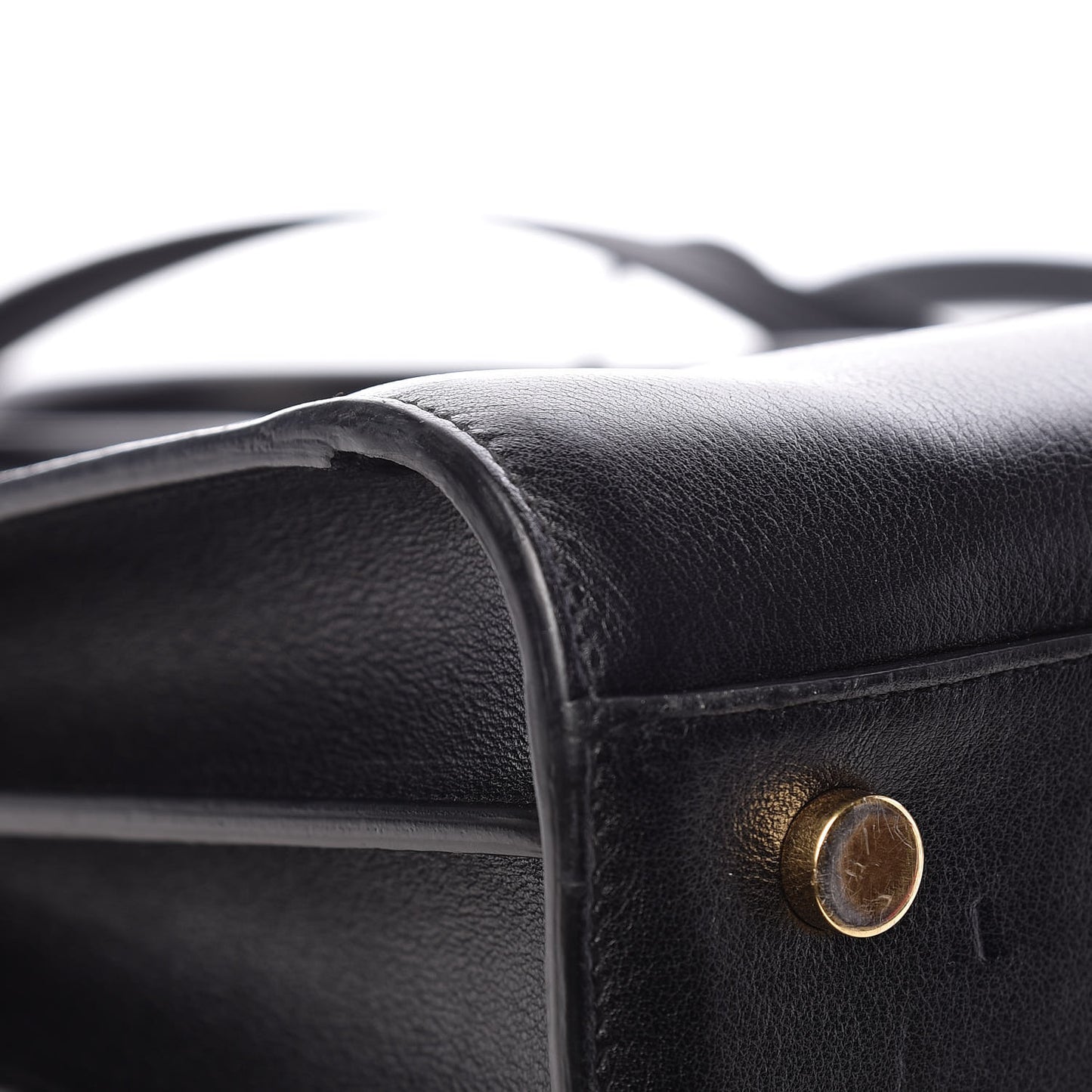 Calfskin Small Sac De Jour Black