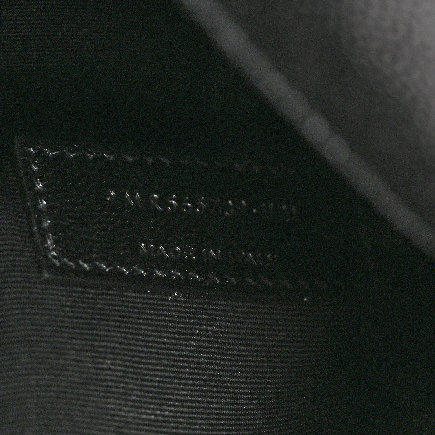 Saint Laurent Grain De Poudre Uptown Pouch Black 7 of 8