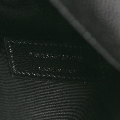 Saint Laurent Grain De Poudre Uptown Pouch Black 7 of 8