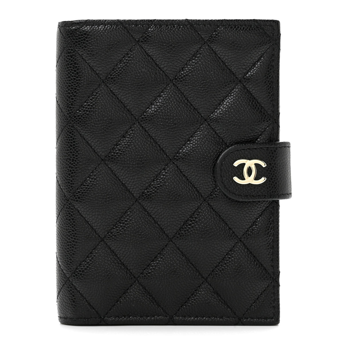 Chanel Caviar Quilted Passport Holder Black 1 of 7