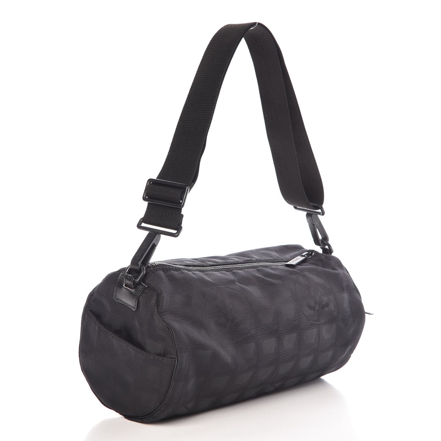 Nylon Travel Duffle Black