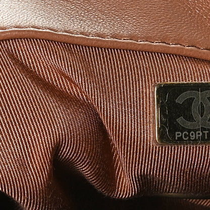Chanel Lambskin Quilted Medium Chanel 19 Flap Light Brown 7 of 12