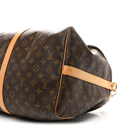 Louis Vuitton Monogram Keepall Bandouliere 55 9 of 10