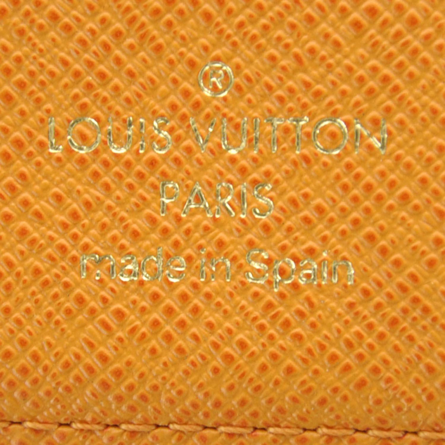 Louis Vuitton Monogram Koala Small Ring Agenda Orange 6 of 7