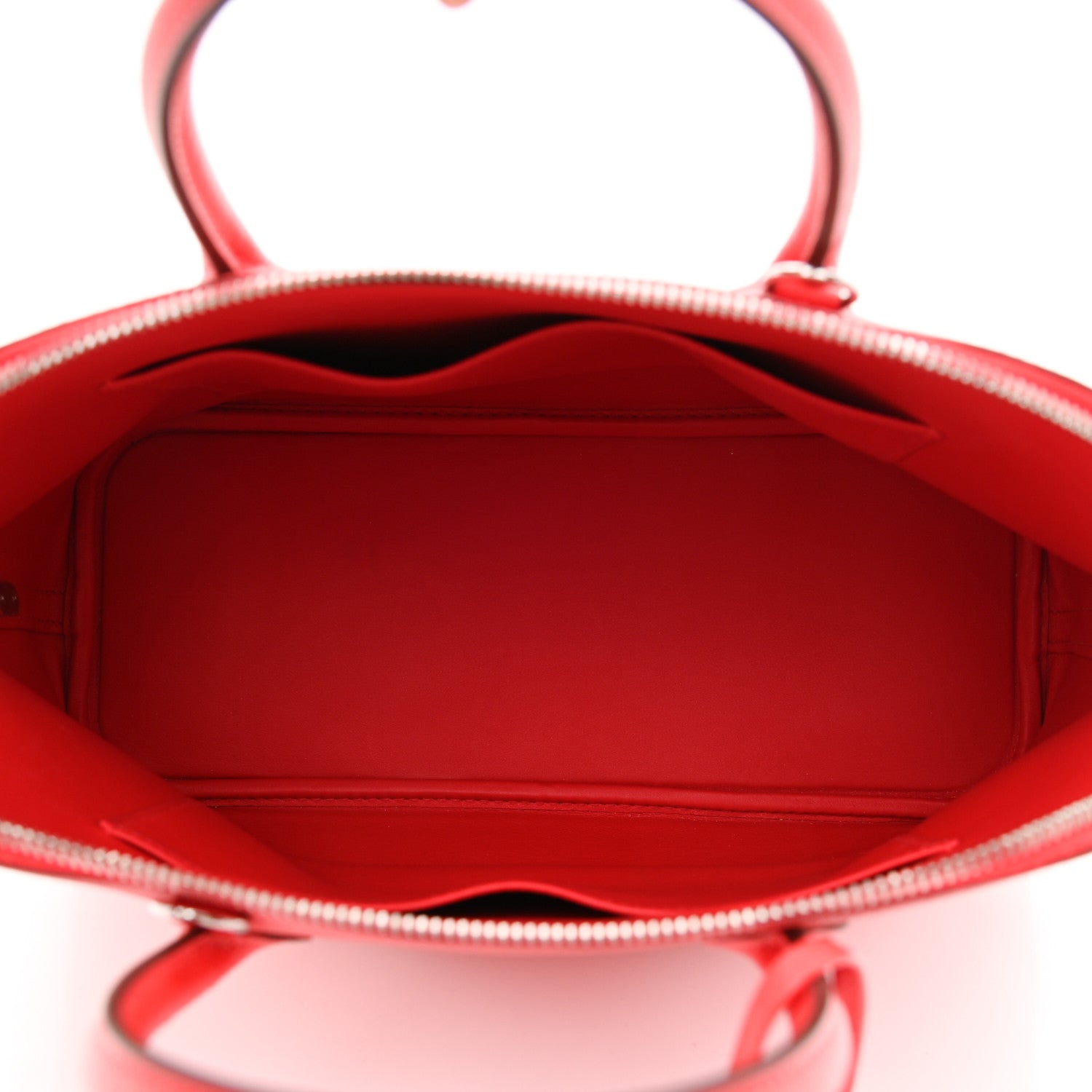 Hermes Epsom Tressage 1923 Bolide 30 Rouge De Coeur Bleu Du Nord 4 of 10