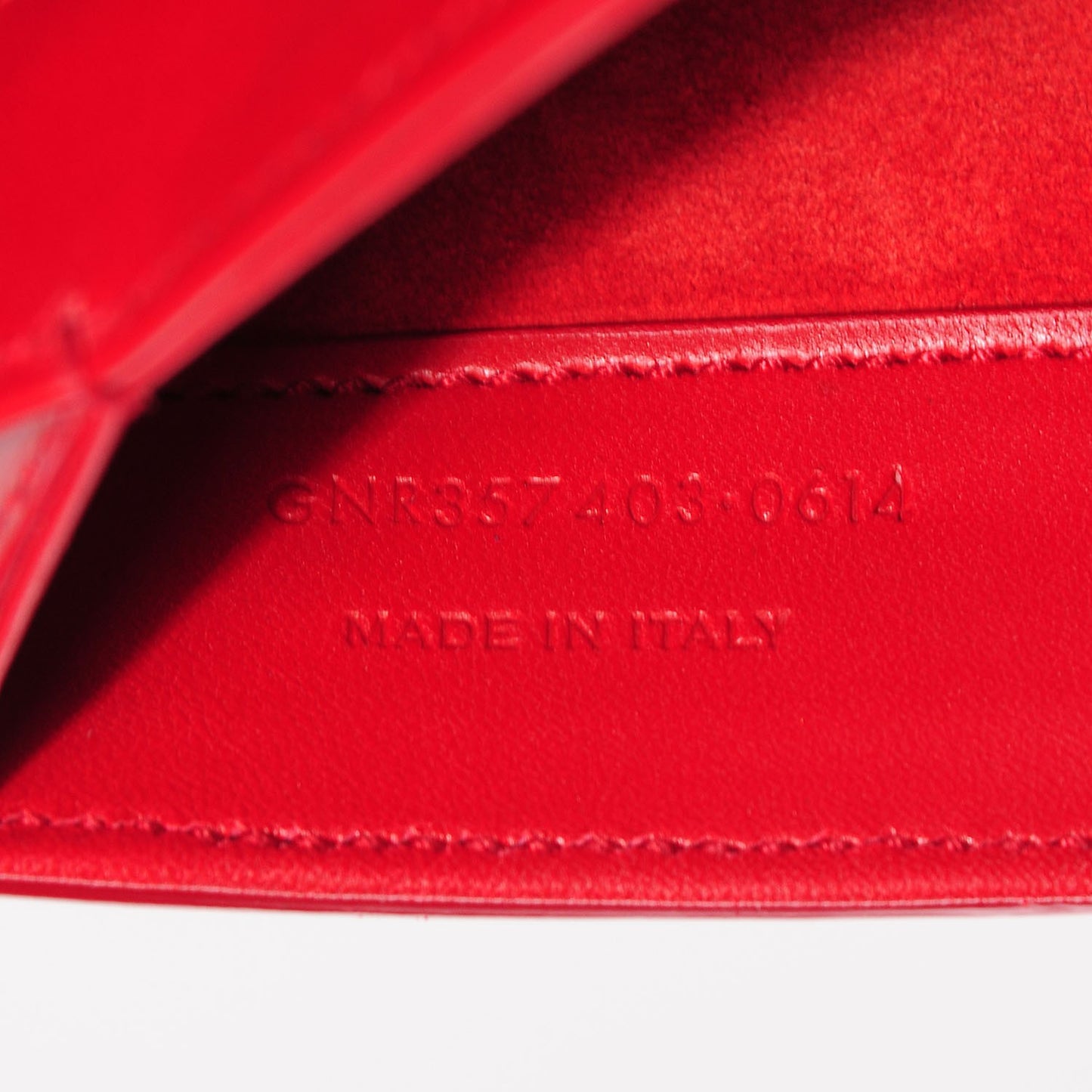 Smooth Calfskin Classic Medium Monogram Universite Bag Red