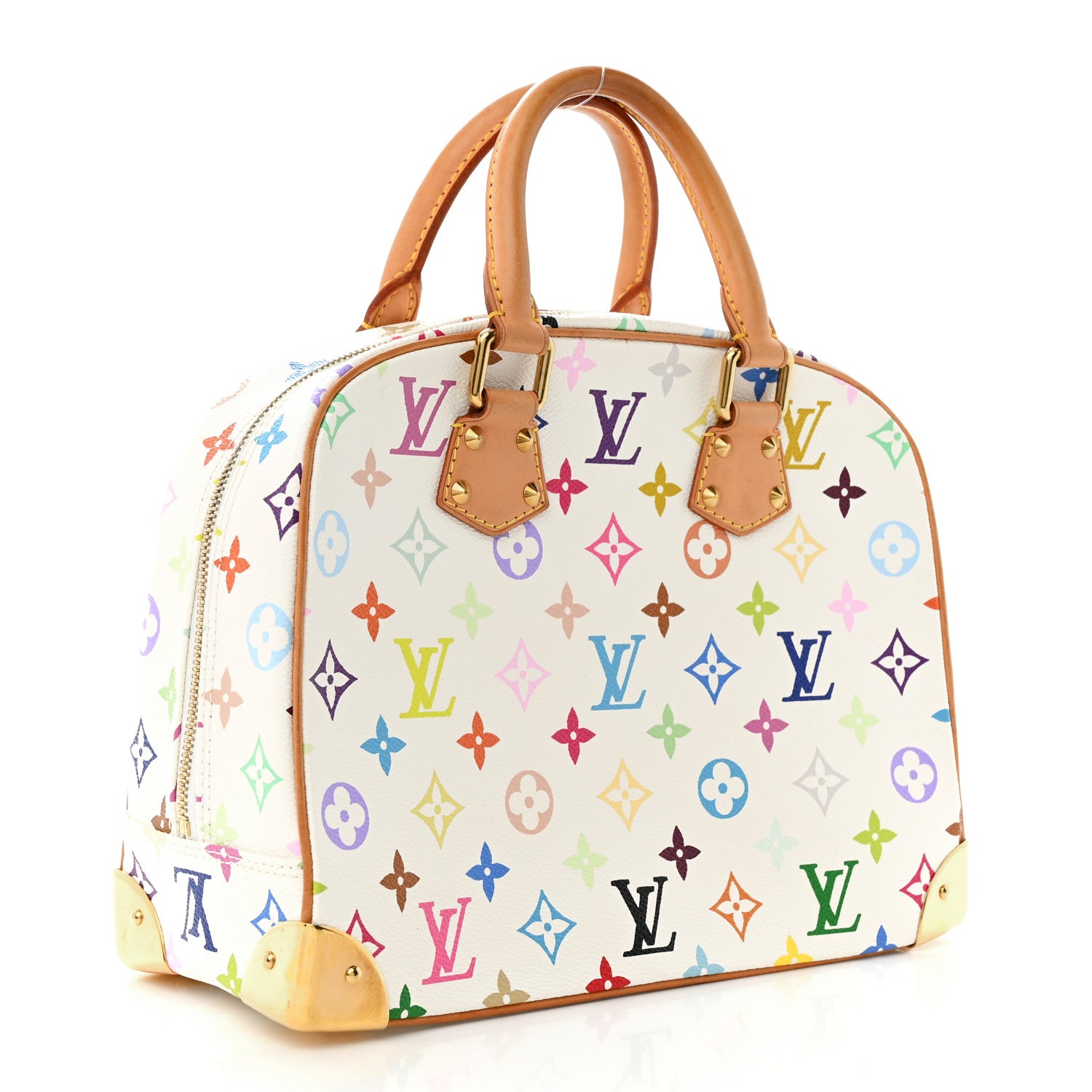 Louis Vuitton Monogram Multicolor Trouville White 3 of 10
