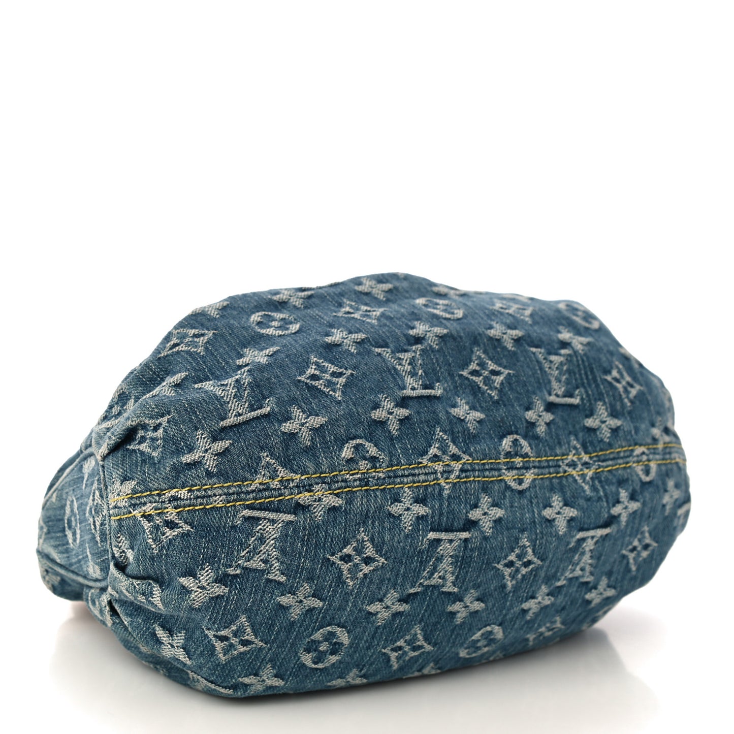 Monogram Denim Pleaty Blue