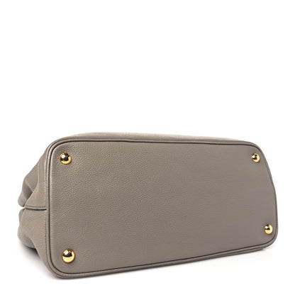 Prada Vitello Phenix Shoulder Bag Argilla 4 of 9