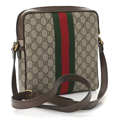 Gucci GG Supreme Monogram Web Small Ophidia Messenger Bag Brown 3 of 10