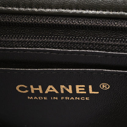 Chanel Tweed Quilted Mini Rectangular Flap Brown 6 of 10