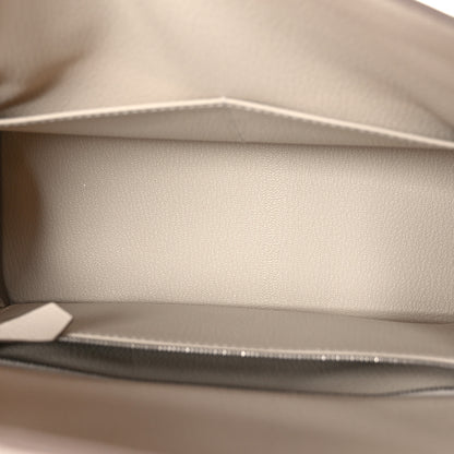 Hermes Togo Kelly Retourne 28 Craie 5 of 11