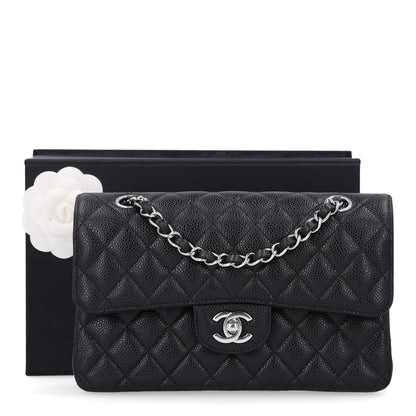 Chanel Caviar Quilted Small Double Flap Black 11 of 11