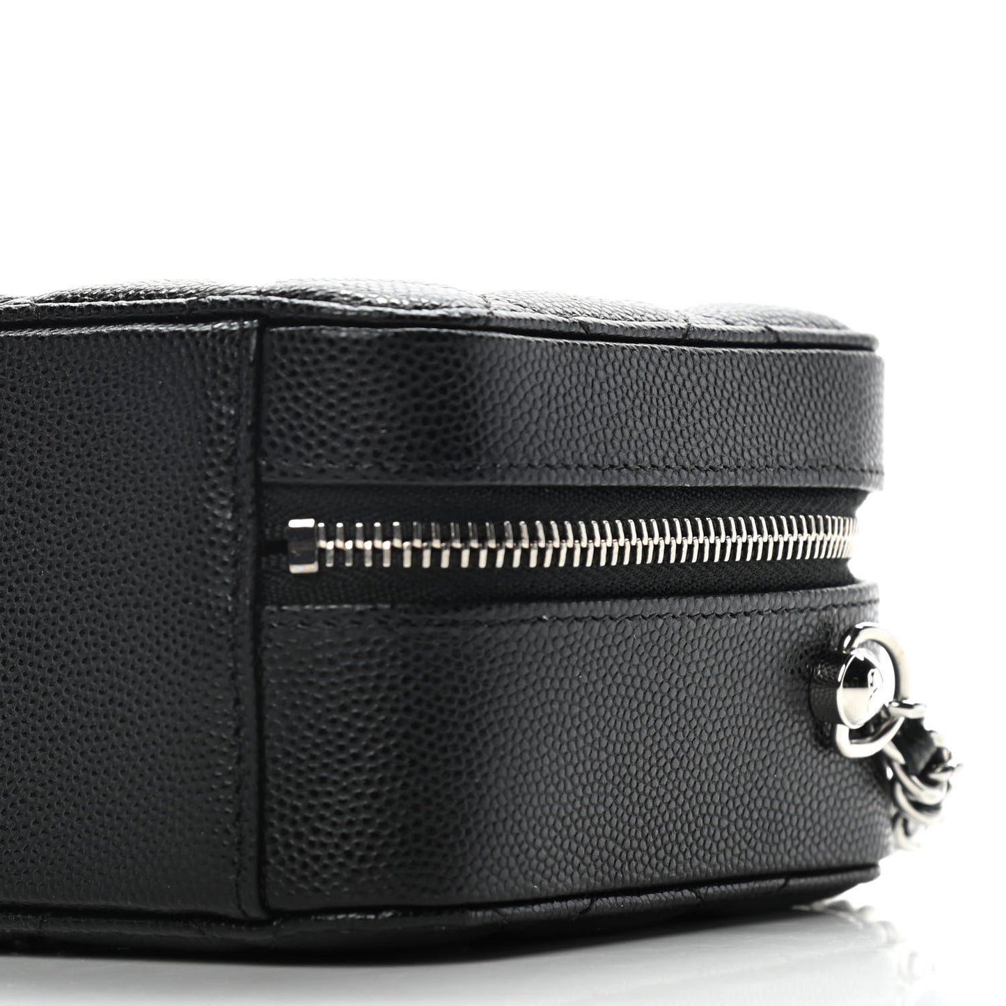 Caviar Quilted Camera Bag Black