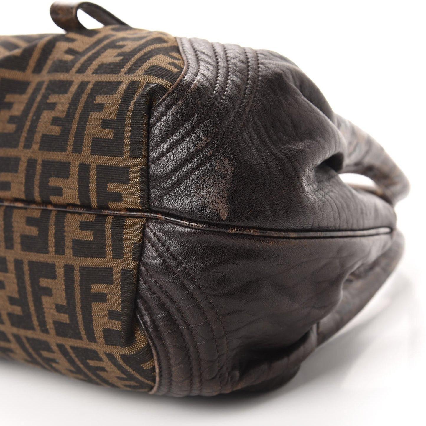 Zucca Nappa Nuvolata Vitello Tortuga Small Spy Tobacco Moro
