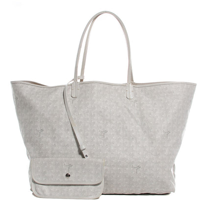 Goyard Goyardine Saint Louis GM White 1 of 9
