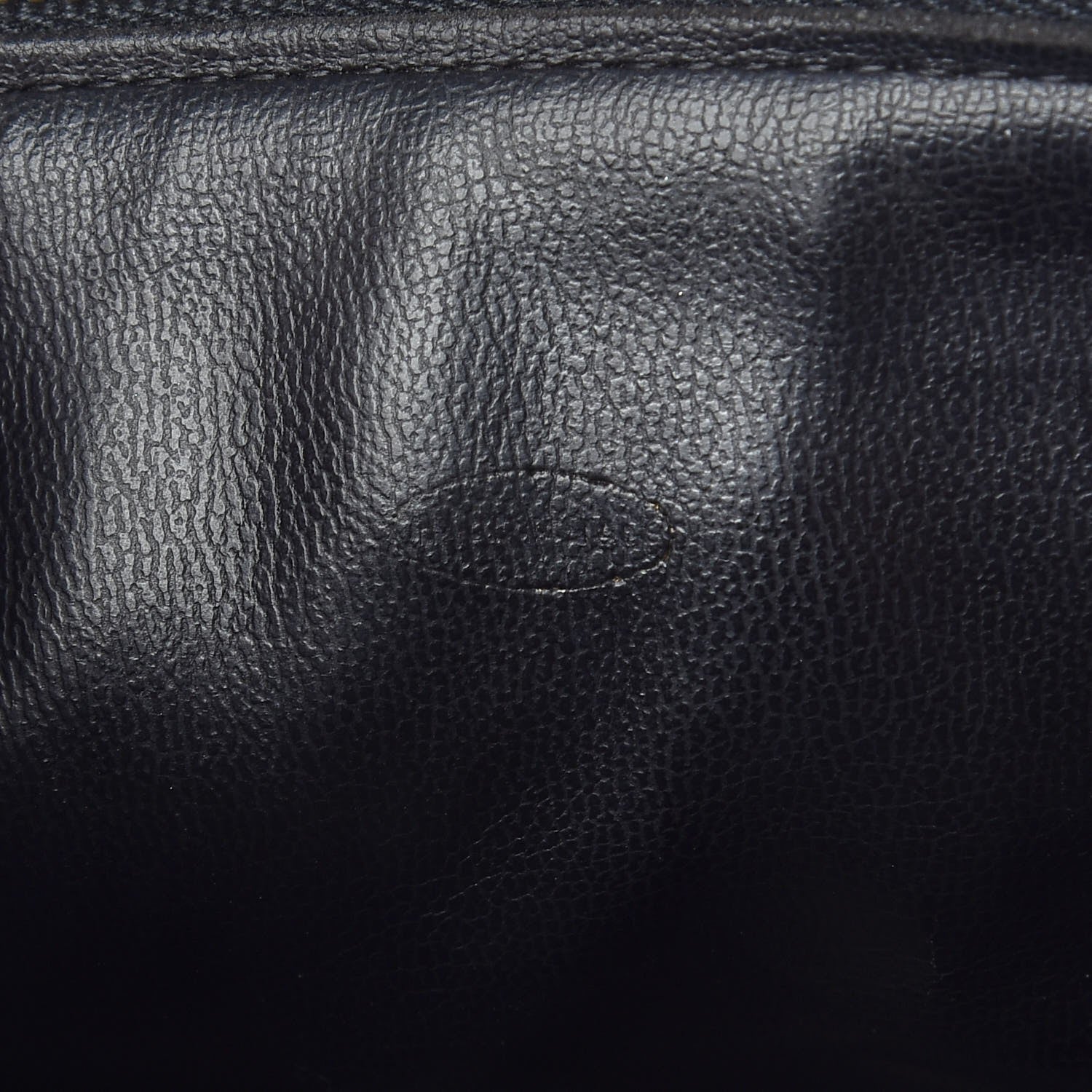 Chanel Lambskin Vanity Cosmetic Case Black 7 of 12