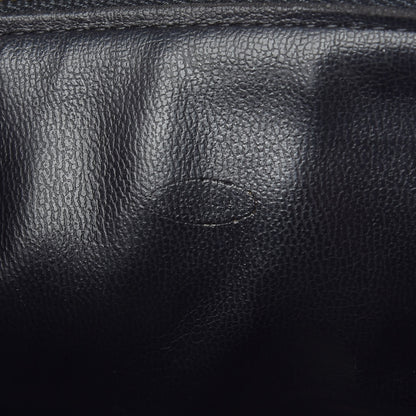 Chanel Lambskin Vanity Cosmetic Case Black 7 of 12