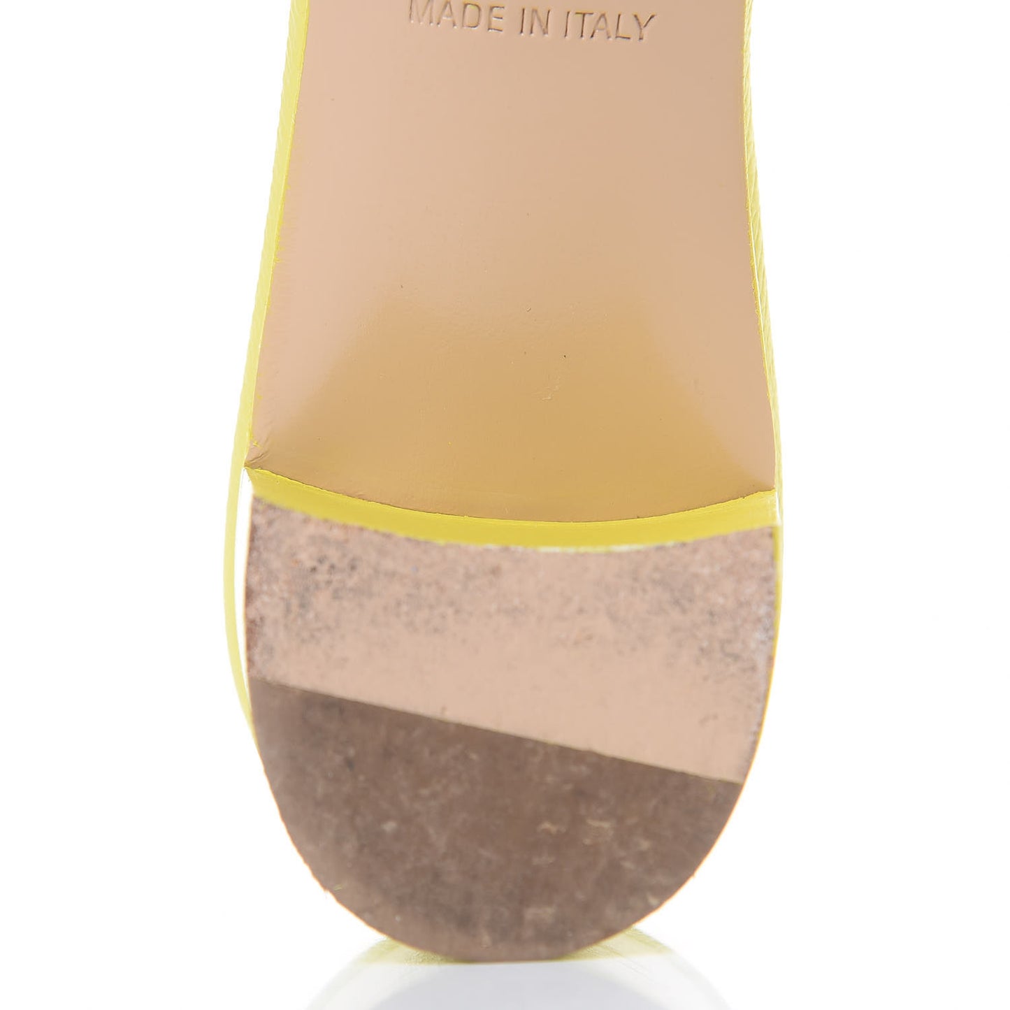 Epsom Oasis Sandals 37 Jaune Pollen