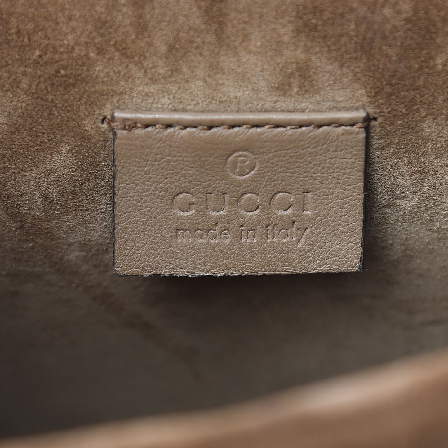 GG Supreme Monogram Mini Dionysus Shoulder Bag Taupe