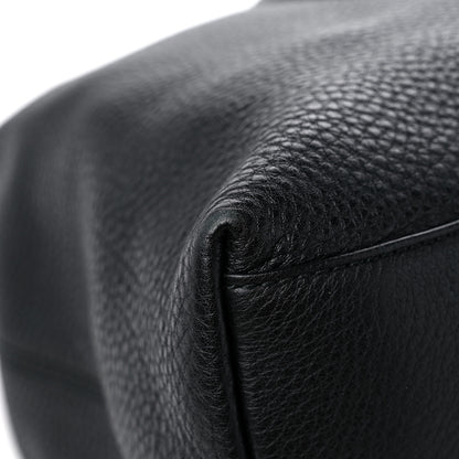 Gucci Pebbled Calfskin Medium Soho Chain Shoulder Bag Black 8 of 13