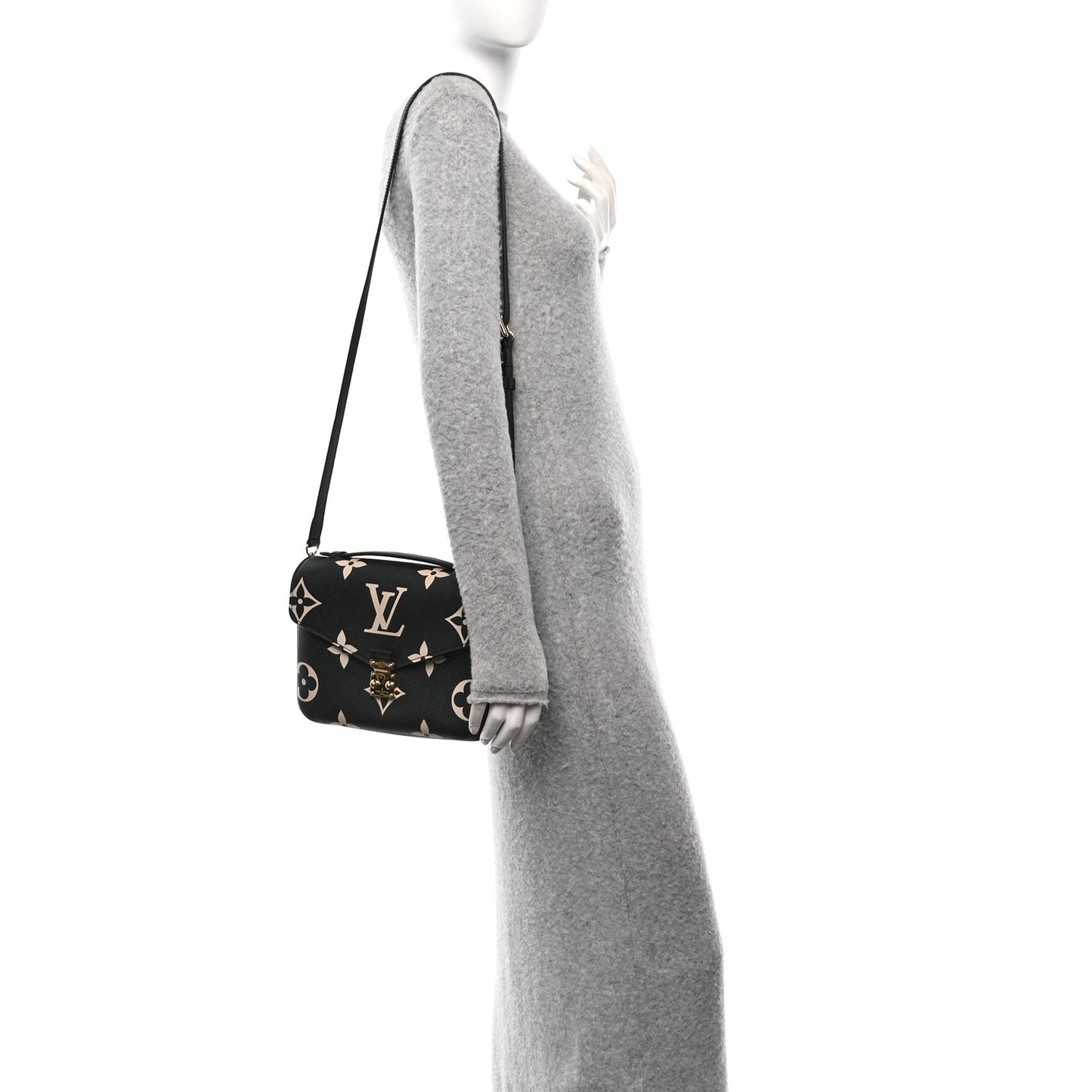 Empreinte Monogram Giant Pochette Metis Black Beige