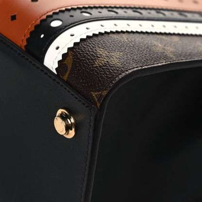 Louis Vuitton Monogram Calfskin City Steamer MM Brogue 9 of 14