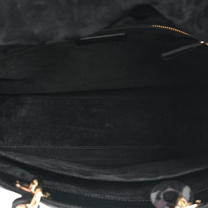 Christian Dior Lambskin Cannage Large Lady Dior Black 5 of 14