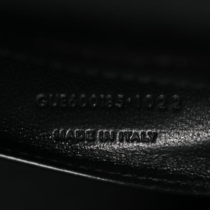 Saint Laurent Grain De Poudre Textured Mixed Matelasse Triquilt Medium Monogram Monochrome Satchel Black 7 of 10