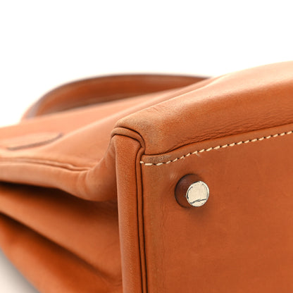 Hermes Natural Barenia Kelly Retourne 32 Fauve 11 of 14