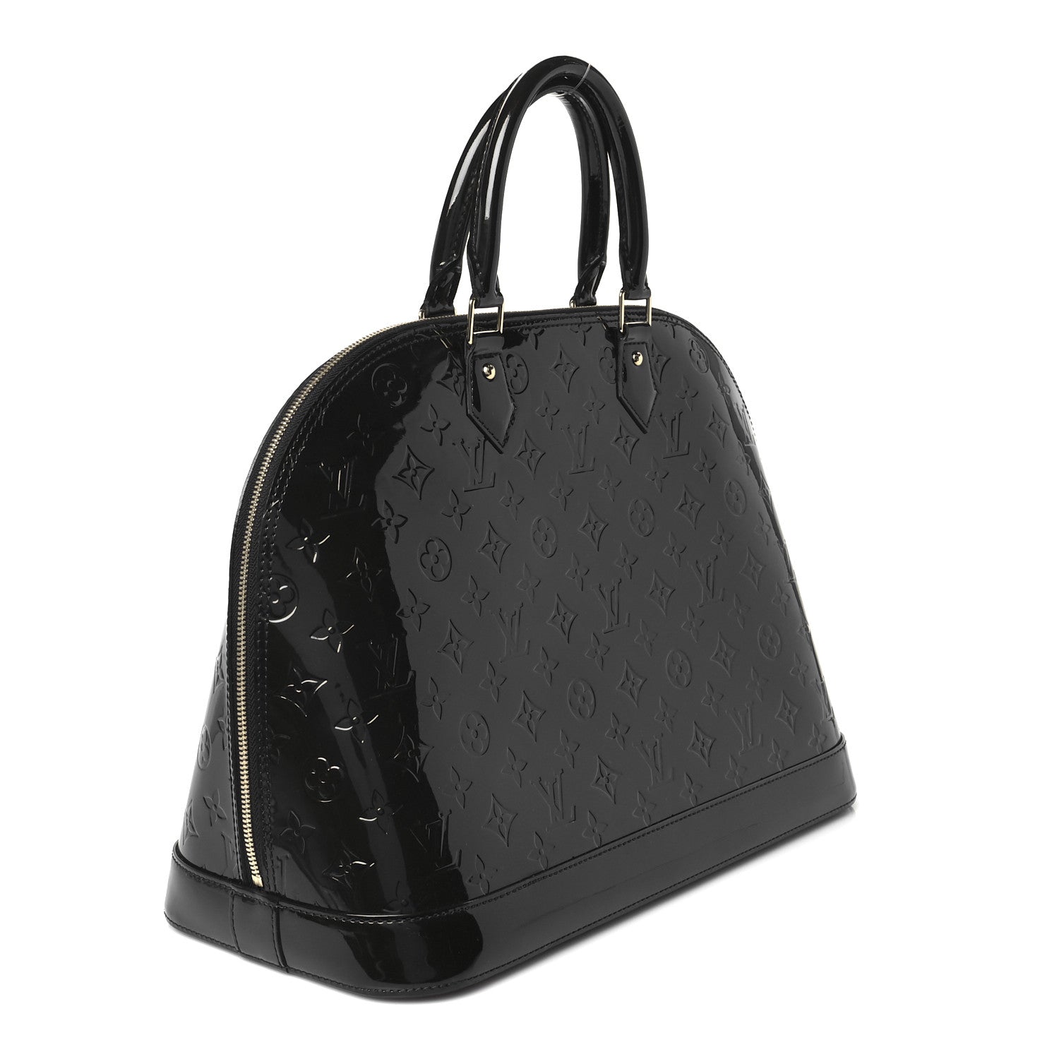 Louis Vuitton Vernis Alma GM Blue Infini 3 of 11
