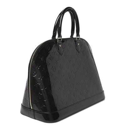 Louis Vuitton Vernis Alma GM Blue Infini 3 of 11
