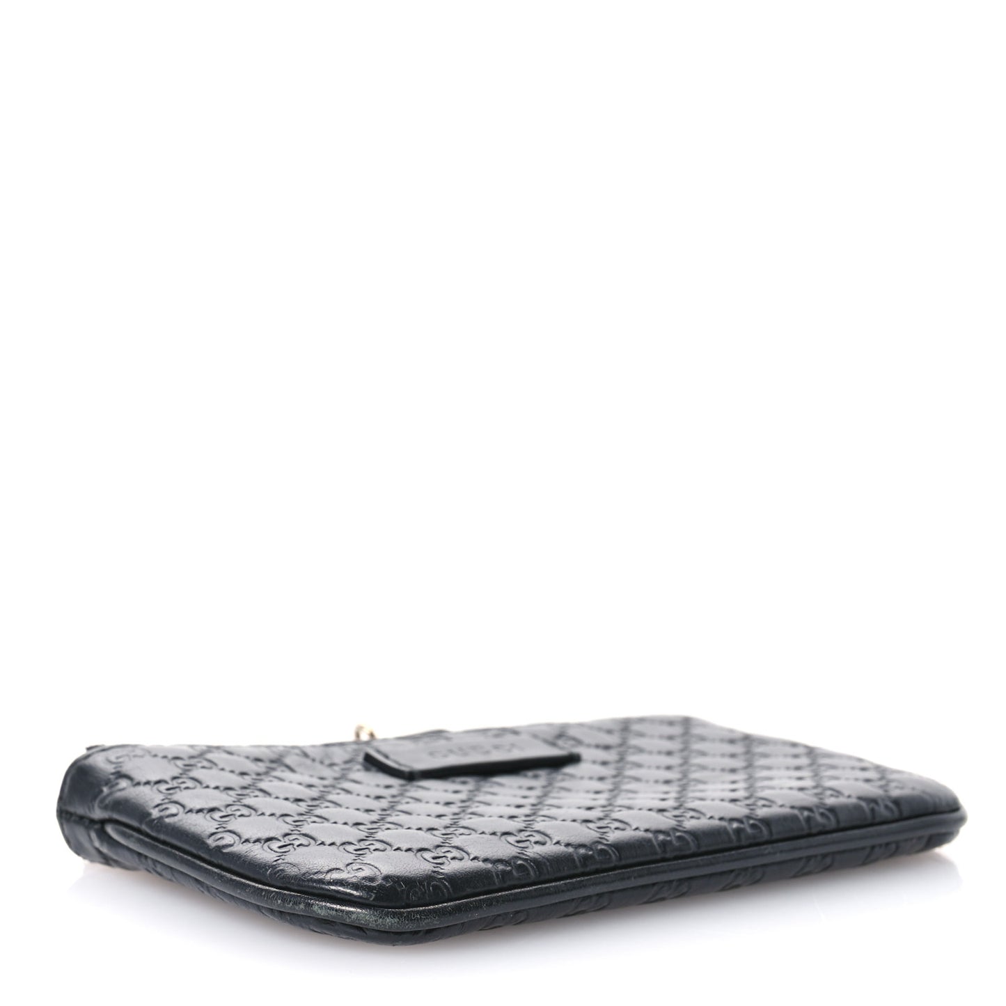 Microguccissima Key Ring Coin Case Black