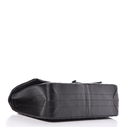 Chanel Aged Calfskin Chevron Quilted 2.55 Reissue 226 So Black 4 of 14