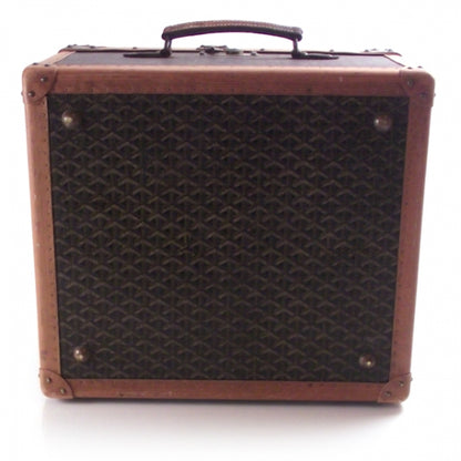 Goyard Vintage Hat Box Case RARE 4 of 9
