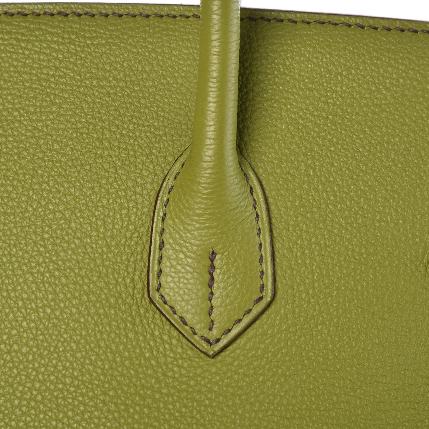 Hermes Togo Birkin 35 Vert Anis 35 of 41