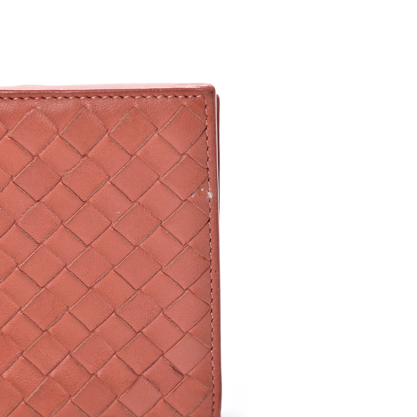 Nappa Intrecciato Continental Snap Wallet Pompei