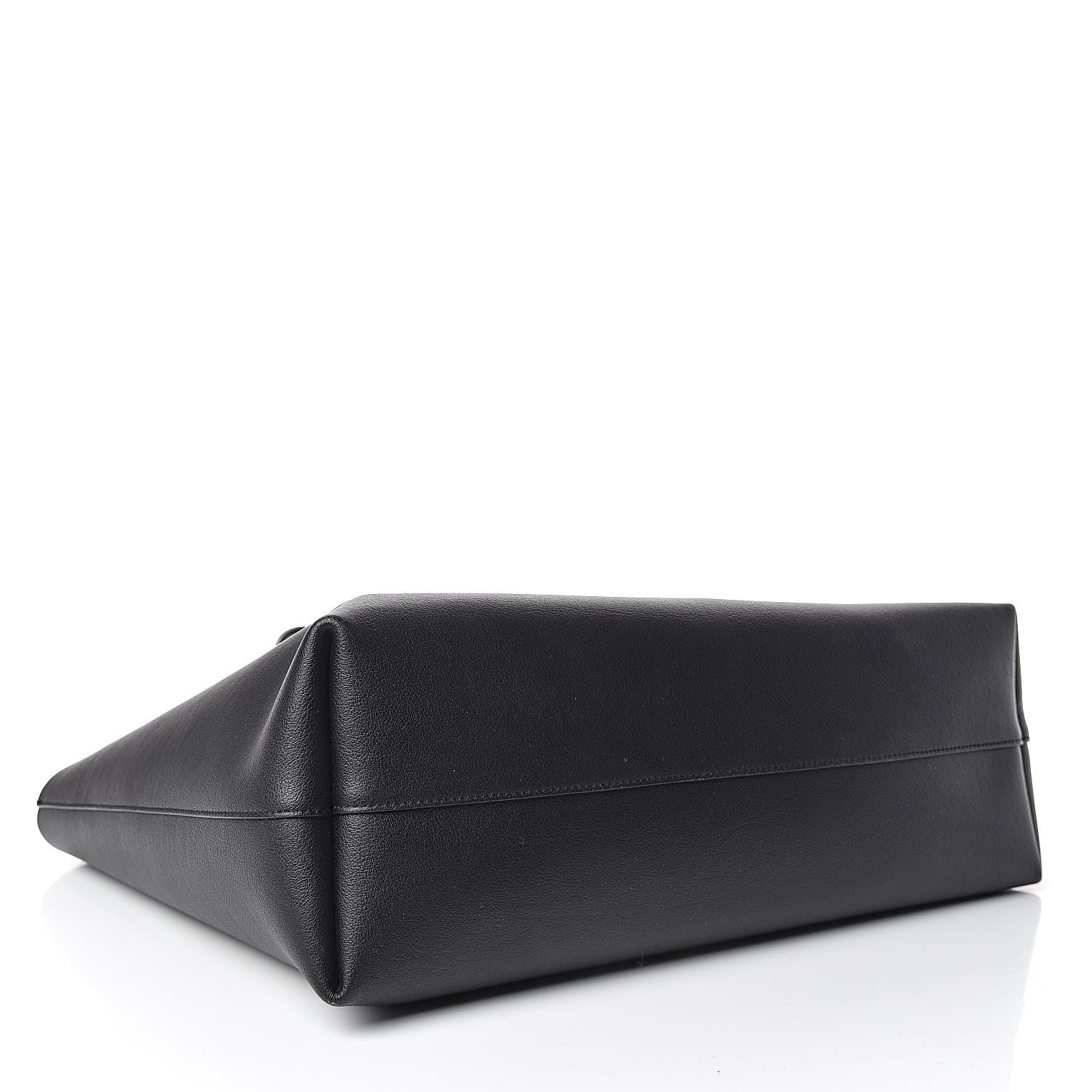 Saint Laurent Calfskin Large Shopping Tote Black 5 of 11