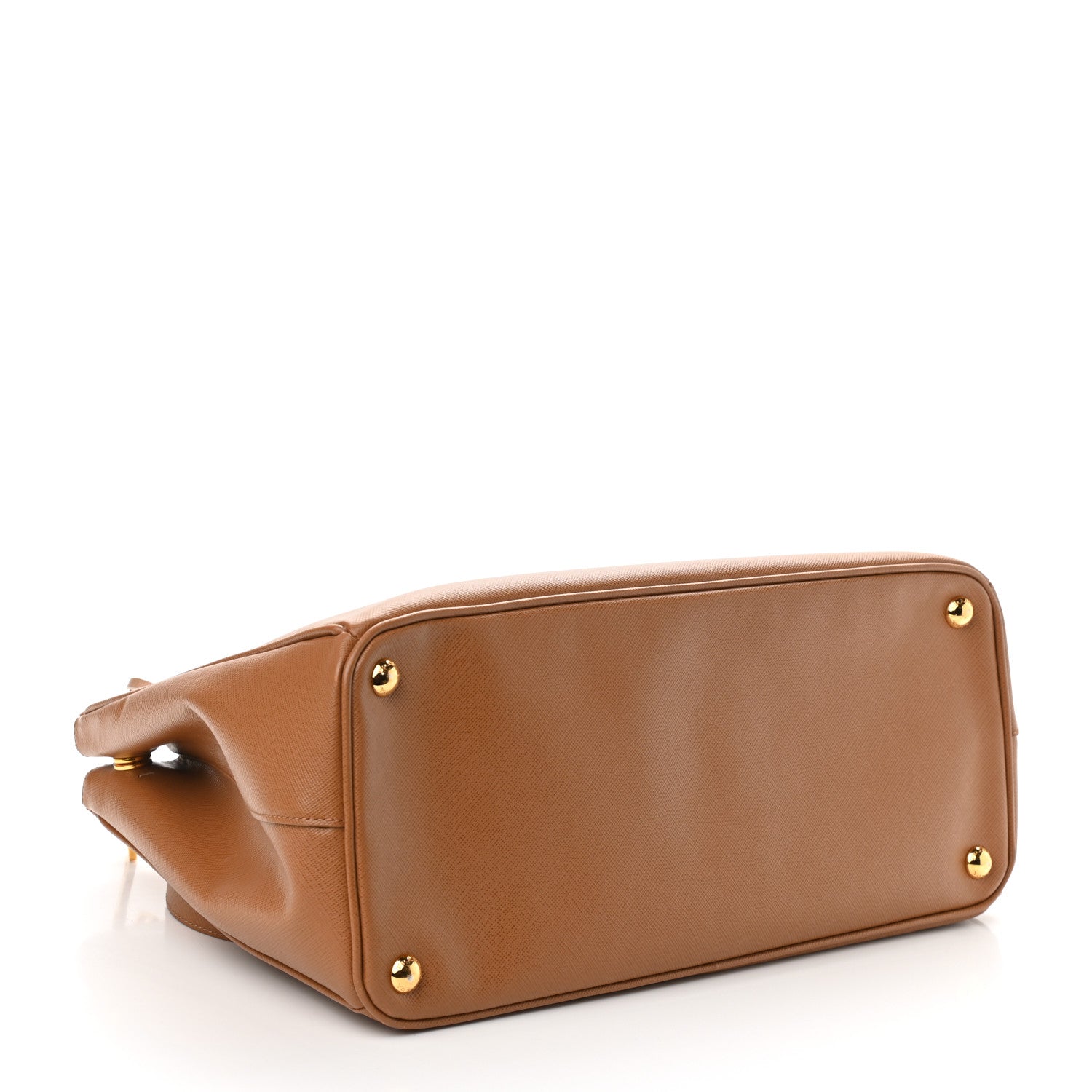 Prada Saffiano Medium Galleria Double Zip Tote Caramel 5 of 10